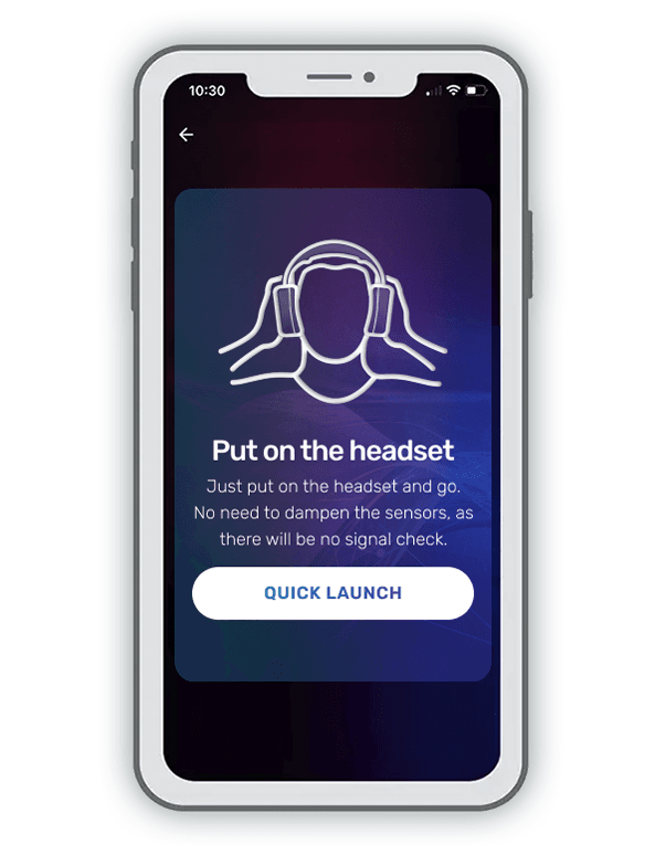 put on headset app