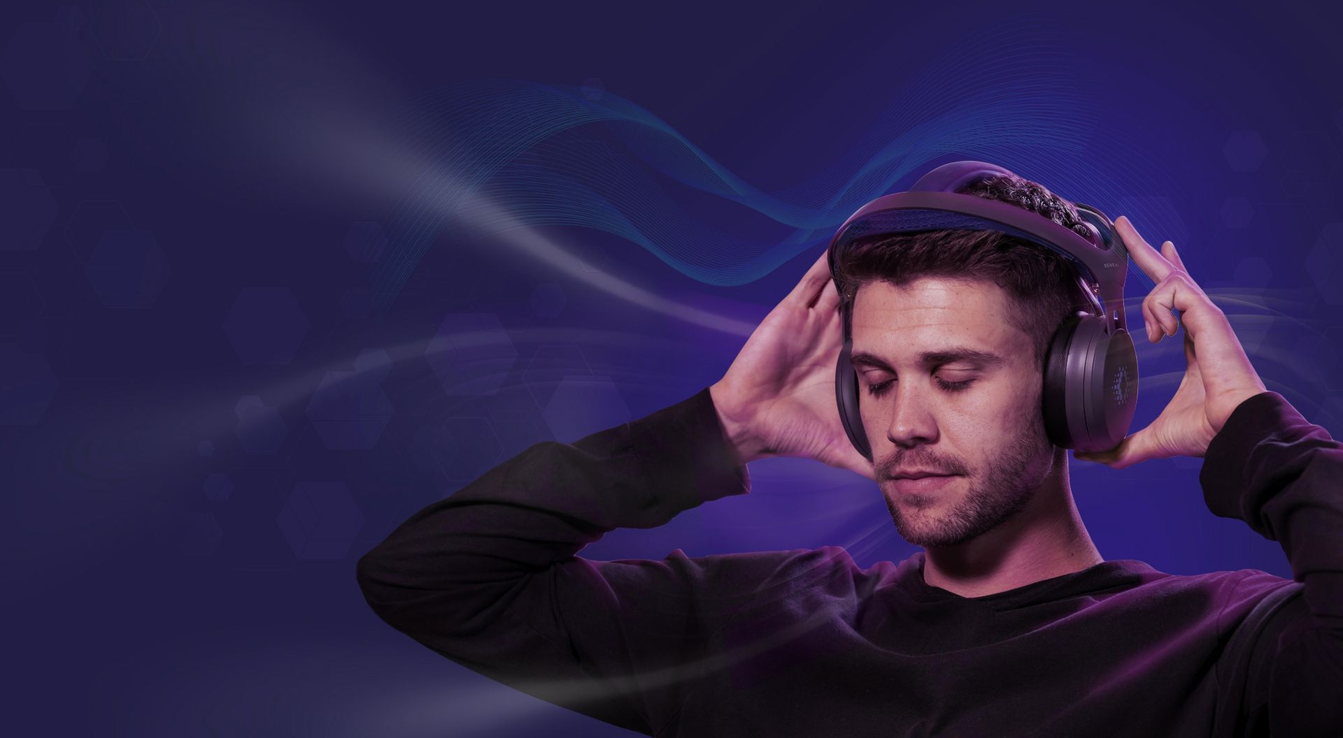 man meditate