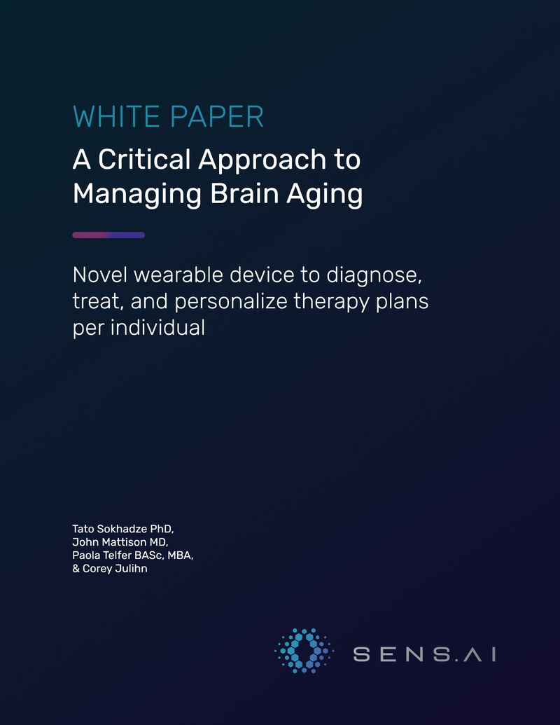 brain aging paper cover