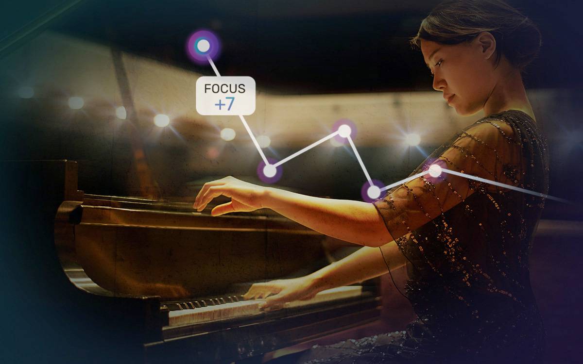 playing piano
